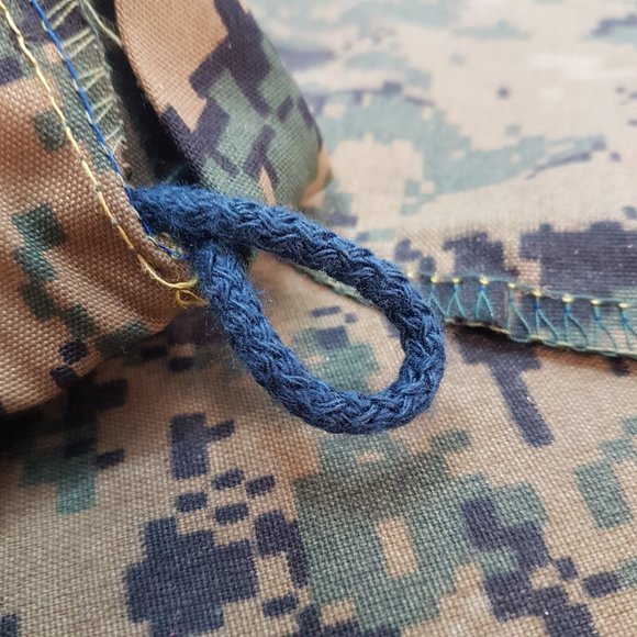 USMC (US Marine Corp) Marpat Digital Woodland Camouflage Drawstring Laundry Bag - Picture 7 of 10